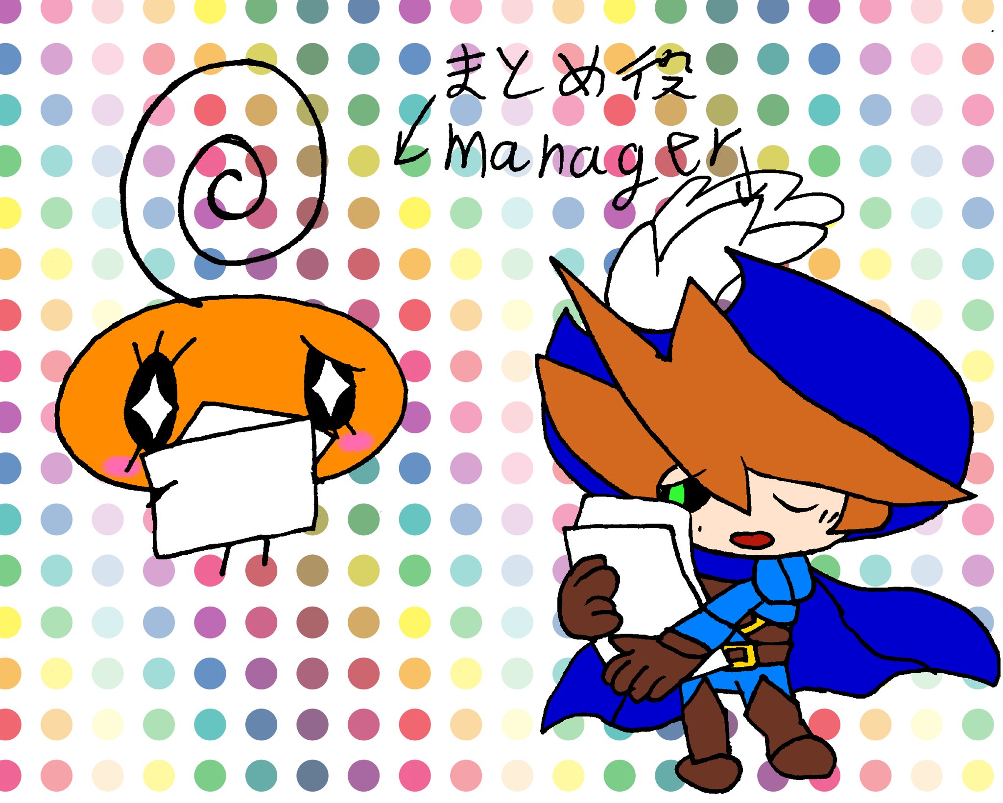 あおりんご Aoringo まとめ役も大変 オレカバトル たまごっち クロスオーバー T Co Slxaiiqxnm Twitter