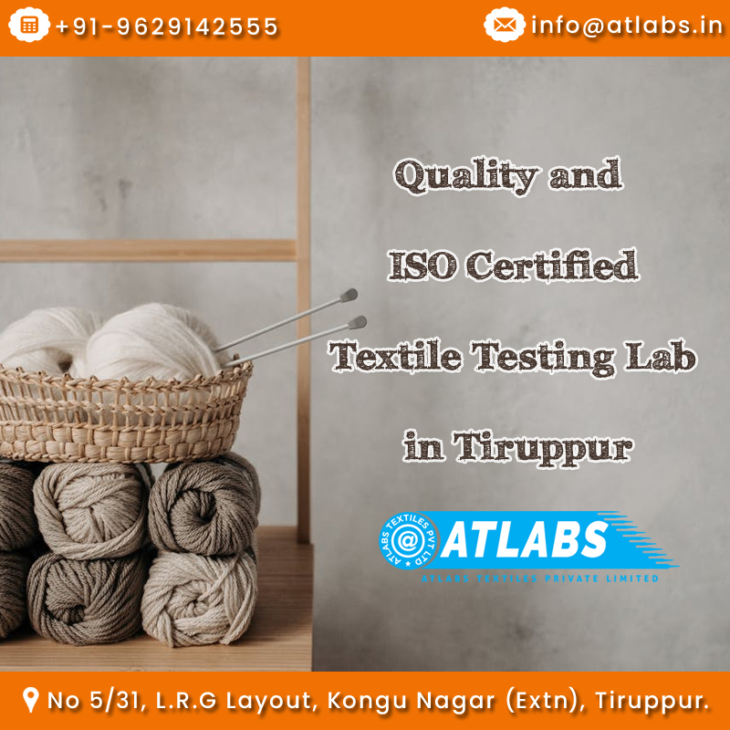 AtlabsTextiles's tweet image. Atlabs Laboratories offers textile testing for all types of textiles. We are equipped to carry out a wide variety of tests from simple analysis and quality control to complex research and development work.
#Atlabs, #AtlabsTextiles, #TextileTestingLab, #TestingLaboratory