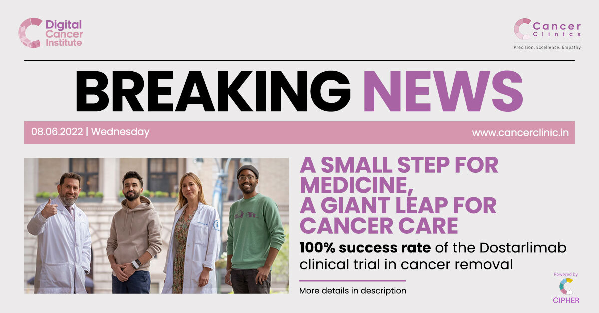 Cancer_Partner's tweet photo. In a one of a kind instance, a clinical trial involving a cancer drug saw 100% success rate in the 12 patients sample pool. This is truly a huge step in ridding the world of cancer altogether and we hope further trials continue to show the drug's success. https://t.co/eyBNhb63DP