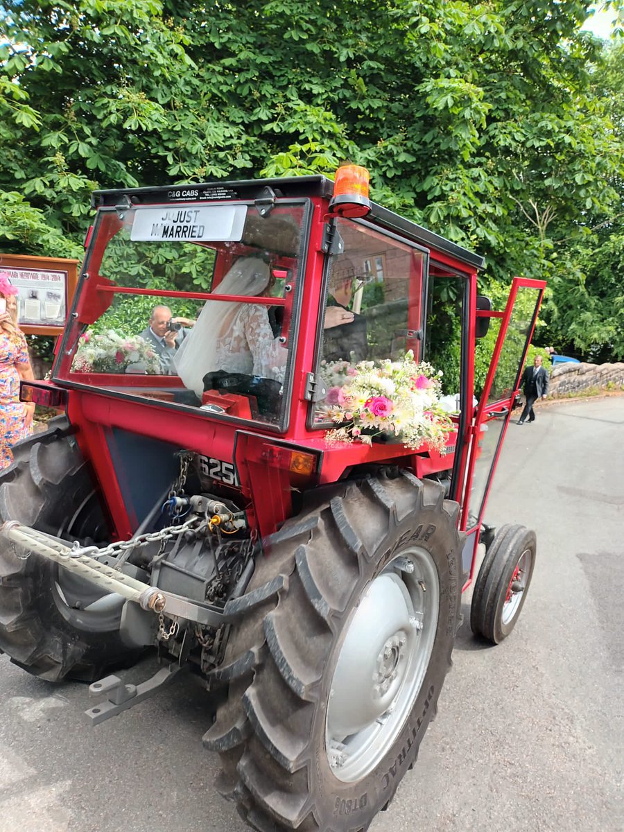 Everyone was busy mowing on Saturday except us..full throttle ahead to all the love, laughter and agronomy. We had a perfect day!