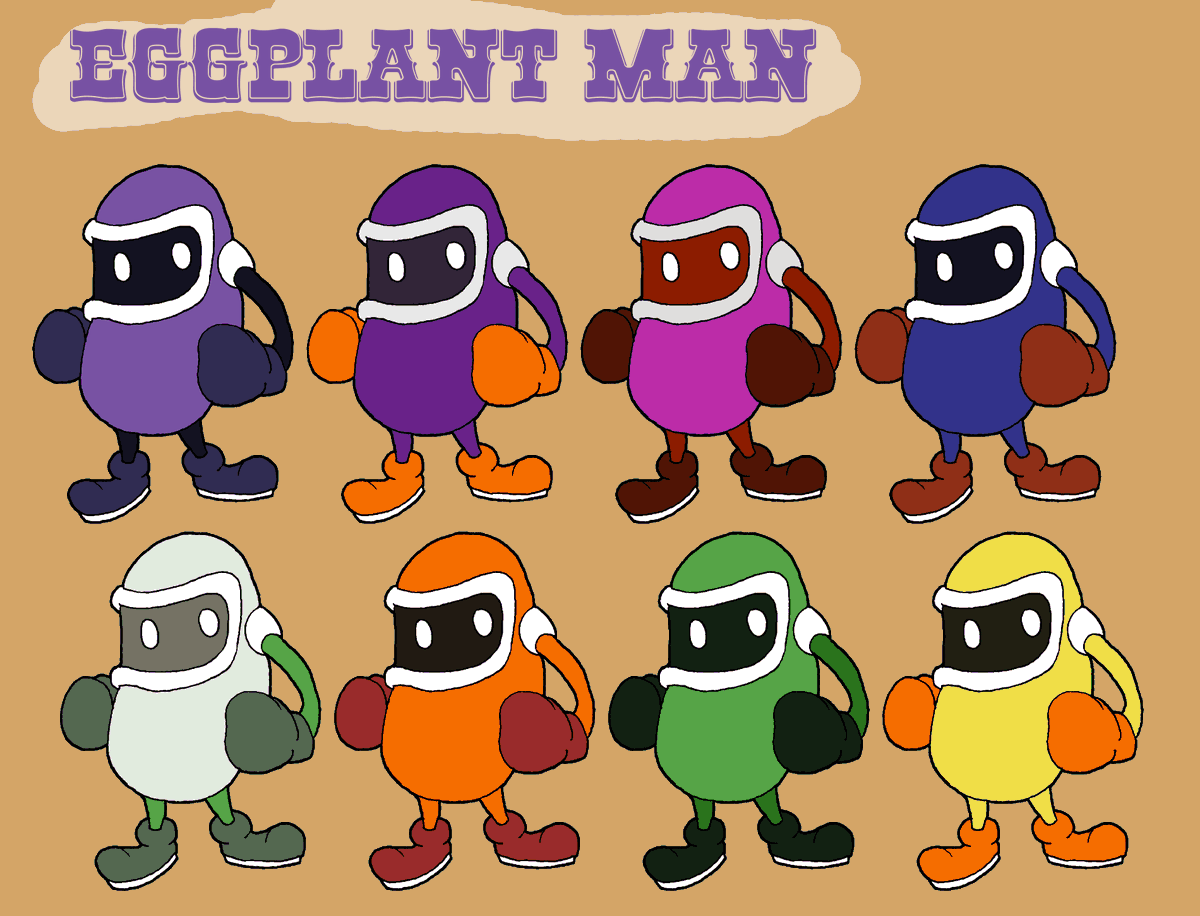 AngerSquared's tweet photo. Next up on the Smash Pallet circle, the Eggplant Man!
Fun Fact, Wrecking Crew has an odd Spirit situation in Smash Ultimate?
#myart #myartwork #SmashBros #SuperSmashBros #pallet #palletswap #WreckingCrew #EggplantMan #enemy #design #characterdesign #fanart #ArtistOnTwitter https://t.co/RZNtfkyv2r