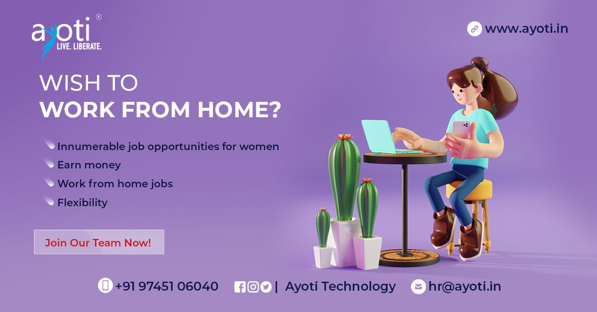 ayotitech's tweet photo. Join our team now and earn at your comfort. 
#Ayoti offers many job opportunities for #women who wish to do more but prefer the comfort of their homes. Flexibility at work is another reason for you not to miss this opportunity. 
To know more visit: https://t.co/BHo4uqAgbL https://t.co/ne5Z8g1Uvx