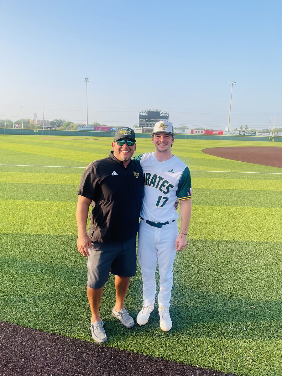 Congratulations East Squad for the <a href="/cbcatx1/">Coastal Bend Coaches Association</a> All-Star Baseball game, winning 11-4! One last time for <a href="/lcmmuirhead/">Luke Muirhead</a> to wear the Green and Gold! Proud of you &amp; good luck on your future endeavors! Always remember, Once A @RfPirate, Always A @RfPirate!🏴‍☠️👇🏼💯