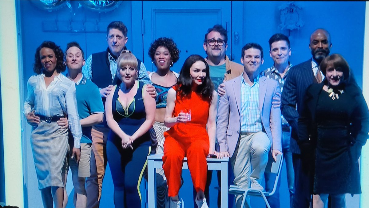 Two_Cams25's tweet photo. To have a collection of friends like these would be grand.

#CompanyMusical #TonyAwards2022 #TONYs #TonyAwards https://t.co/BvVt9fKTwX