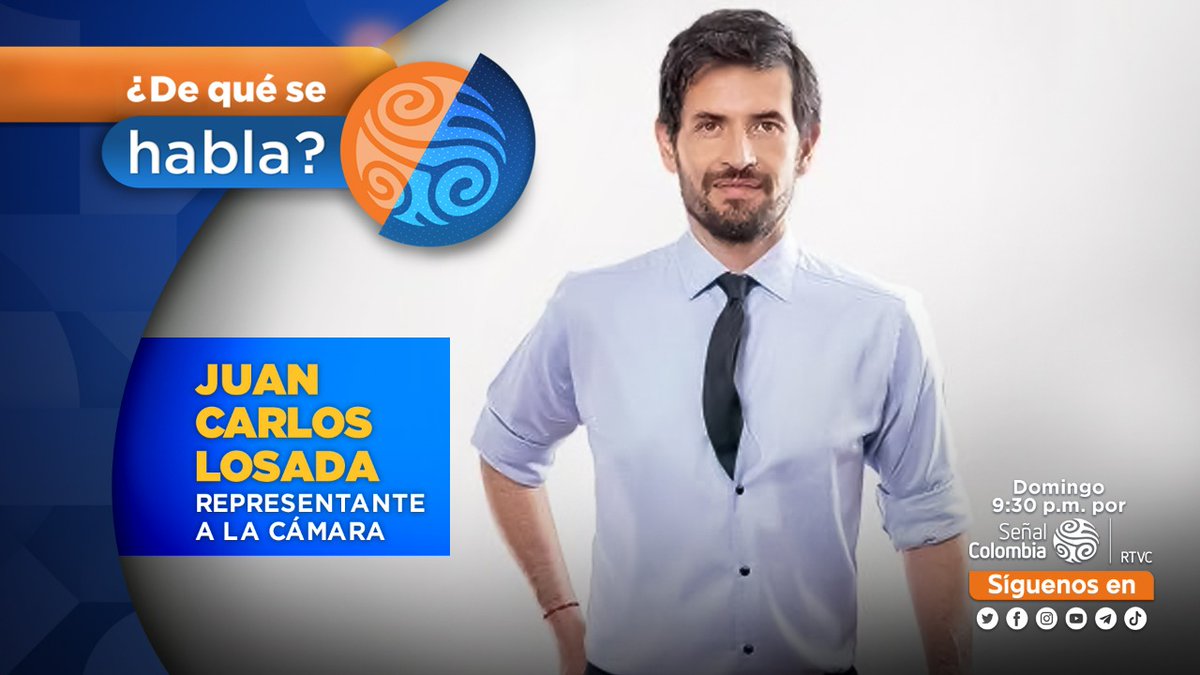 RTVCnoticias's tweet photo. Hoy en De qué se habla estará el representante a la Cámara @JuanKarloslos hablando sobre la lucha del país contra el plástico ♻️ #HablemosDe

Conéctate a las 9:30 pm por @SenalColombia https://t.co/w8yFDLIoBv