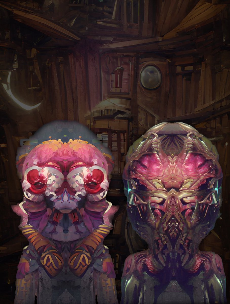 Josh_Backman's tweet photo. Morning brainfart.
Clowning with the alien.
#digitalart #trippy #alien #clown #lucid #psychedelic #bakedbrain #spacedcadet #creepcity #strangespace #NFTCommunity #fuckmondays https://t.co/ztUIIyVA5k