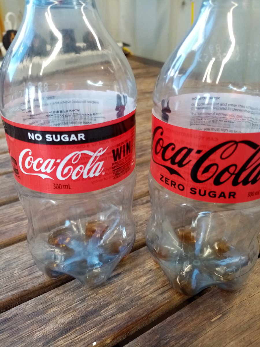 weather_hb's tweet photo. Our feedback as we are @CocaCola fanatics, Zero Sugar is meant to replace No Sugar and Coke Zero, No Sugar tastes watered down compared to normal coke, but does Zero sugar taste like normal coke.....in a nutshell...nope, there's something floral in the aftertaste. We don't likey. https://t.co/1Rs4OTUSTl