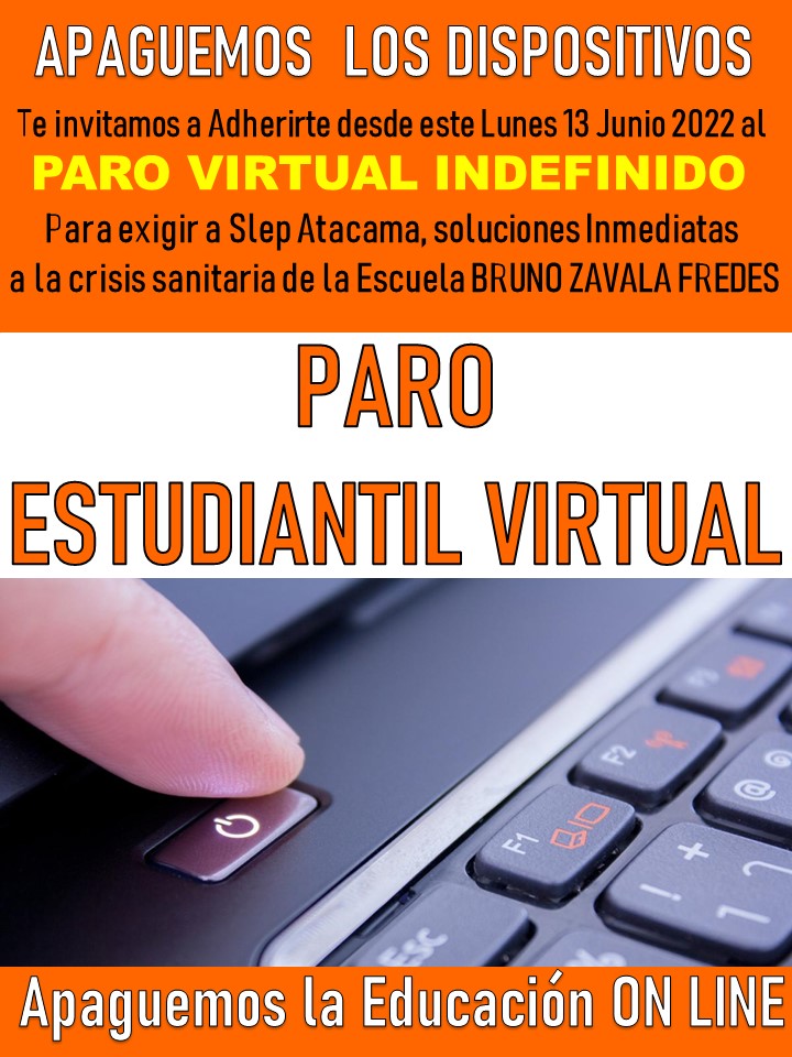 Difundir 🫱🏼‍🫲🏼 #NoConexiónDeClasesVirtuales  #SlepPontelaspilas #Copiapó <a href="/copiapomuni/">MunicipalidadCopiapo</a>  <a href="/EduPublicaCL/">Dirección de Educación Pública de Chile (DEP)</a>  <a href="/Mineduc/">Ministerio de Educación</a> <a href="/VoceriaAtacama/">Vocería de Gobierno Atacama</a>