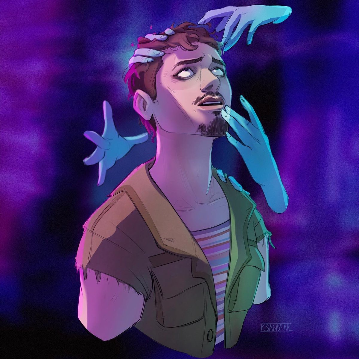 aromanticbean's tweet photo. i would kill for Klaus #pansexualpride #pan #pansexual #Pride #KlausHargreeves #UmbrellaAcademy https://t.co/edkp3j9b4O