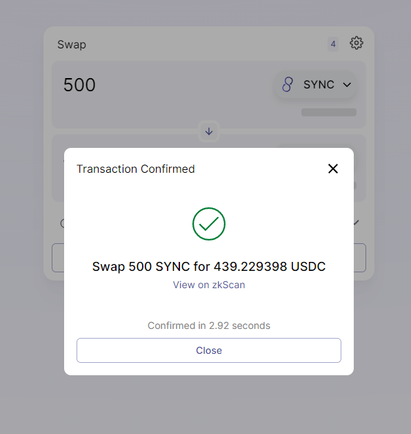 MurphyAbigail5's tweet photo. good project #L222 #zkSync #Layer2 #ZKRollup #testnet #Ethereum #DeFi https://t.co/ZFcdf9amO5