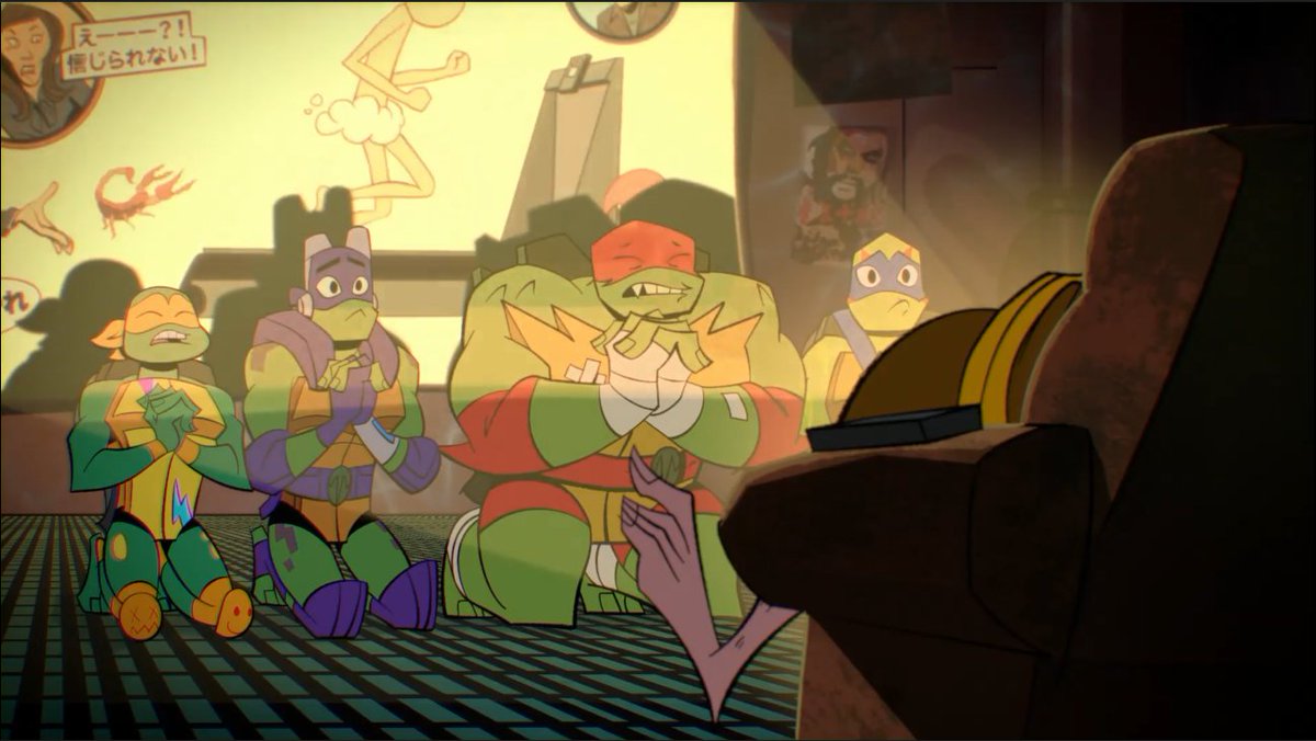 RotTMNTQuotes's tweet photo. "We'll do anything!" - Mikey
"Anything? Hmmm...That is more than something and just shy of everything. Go on." - Splinter
(The Longest Fight) https://t.co/T2YXlP6mLl