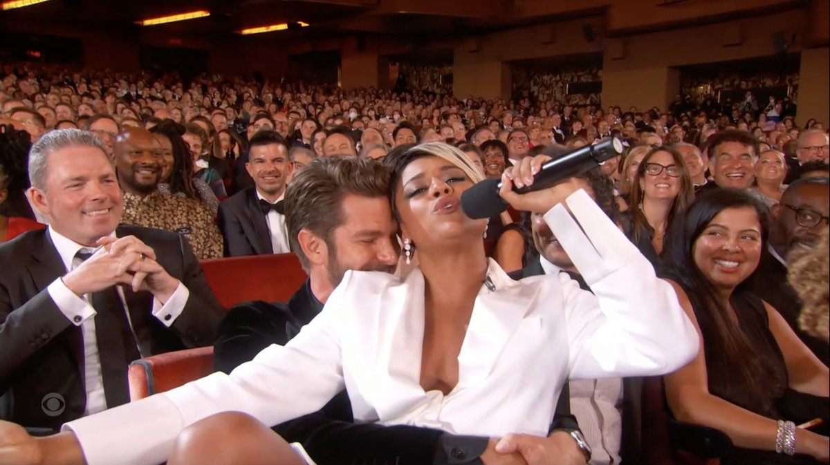 atgsanfrancisco's tweet photo. This is now an Ariana DeBose + Andrew Garfield stan account. #TonyAwards https://t.co/sQ9EanbEV5