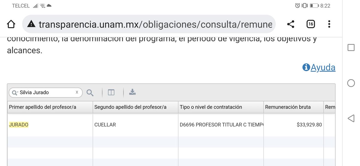 Albertopint24's tweet photo. Silvia Jurado Cuellar ya disfruta de su aumento salarial en la UNAM, mientras q a los trabajadores del @IEMS_CDMX les niega su salario.
@Claudiashein con esta gente quieres gobernar todo el país? Con la burocracia priista y dorada d la UNAM? Más d 60 mil pesitos por no trabajar. https://t.co/oLzcdl39LO