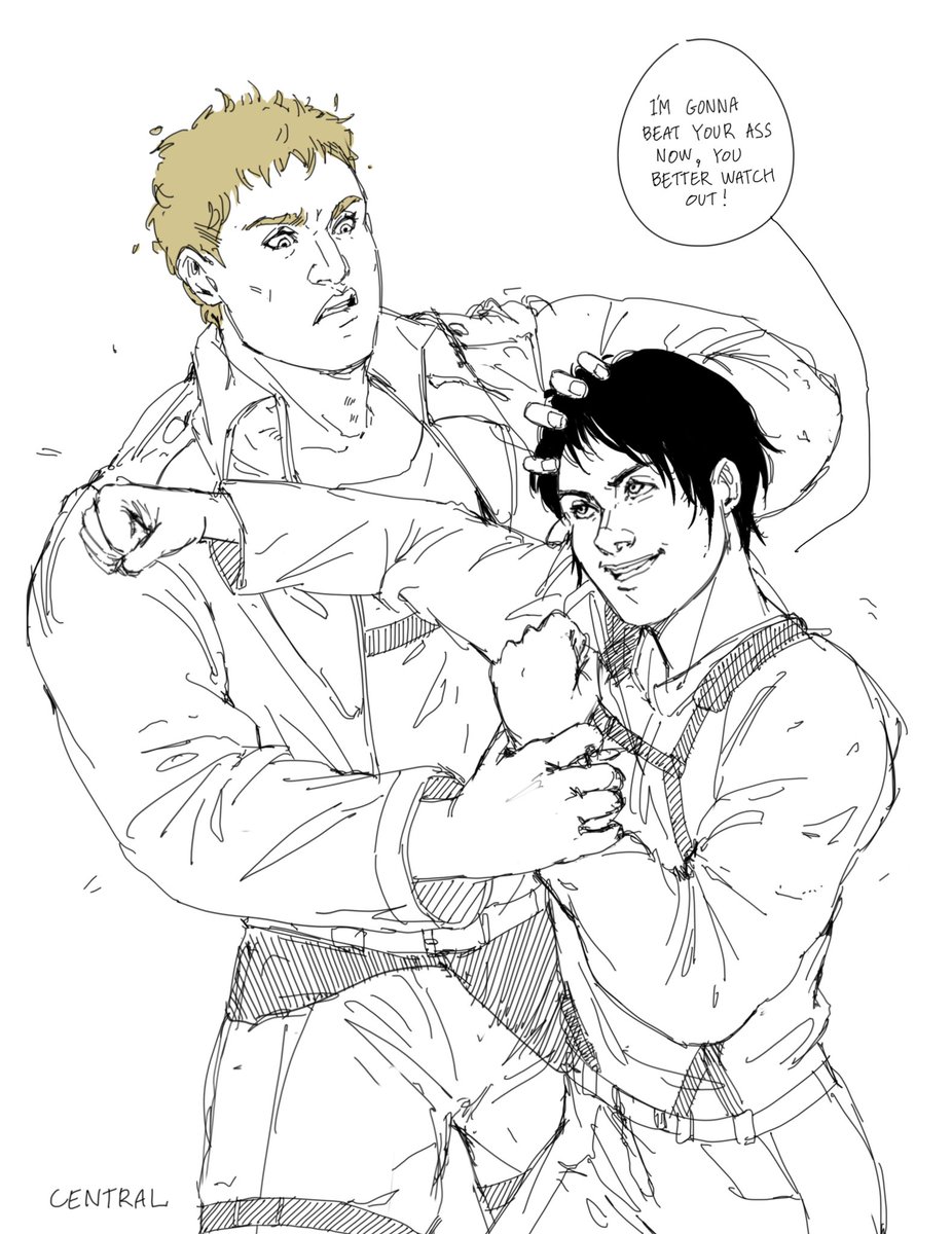 elchingay's tweet photo. Not this little wicked creature tormenting Reiner at all ages

#AttackOnTitan #aot #Reiner #ErenYeager #ererei https://t.co/xrfDcQQdVF