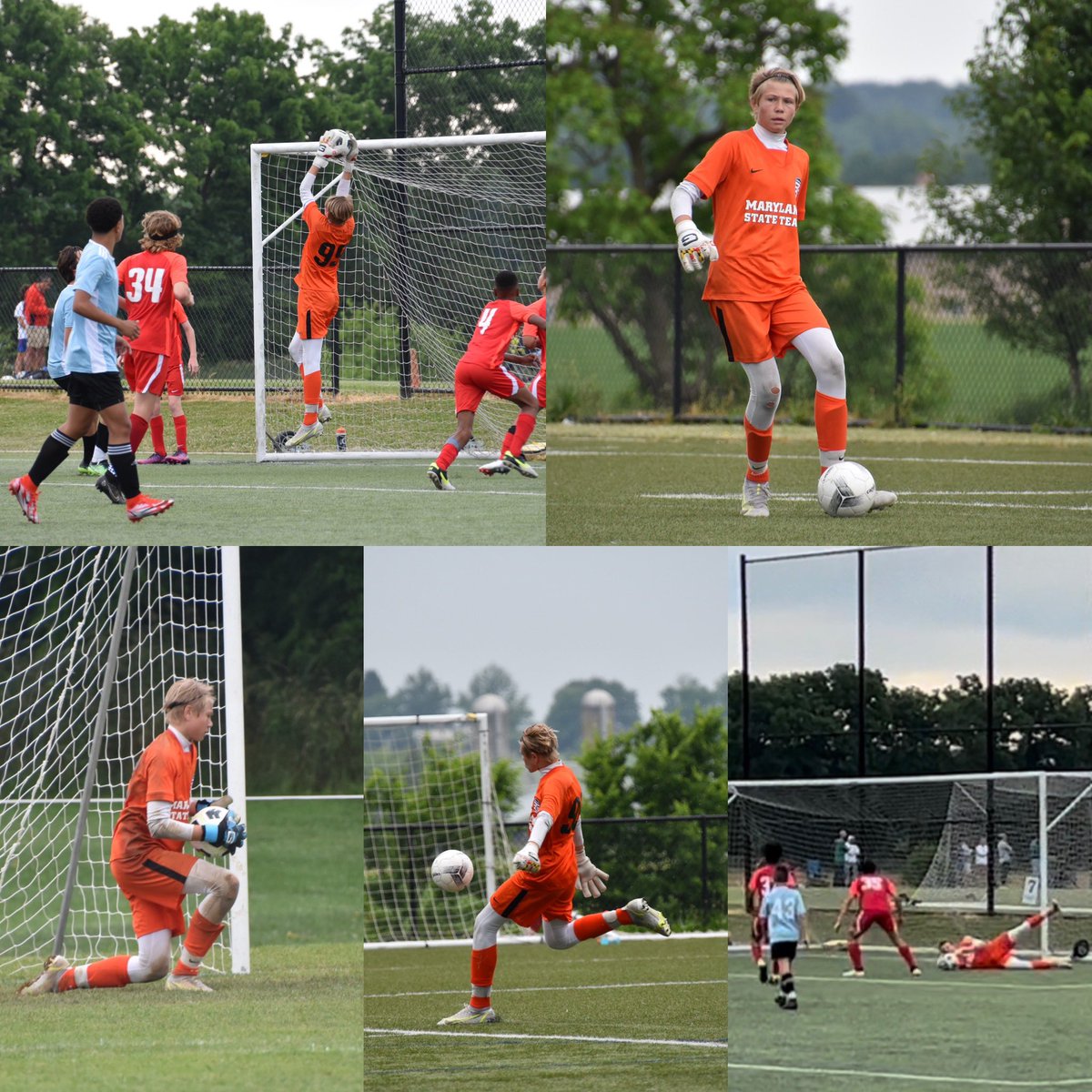 Zach posted a full weekend of clean sheets with @PROGK gloves in the rain @usysodp Eastern regional tourney. @MDStateODP 2008’s finish an undefeated campaign for the year and Zach conceded only 1 goal in 7 games this season ⚽️ 🧤 🥅 💪 #marylandpride #msysa