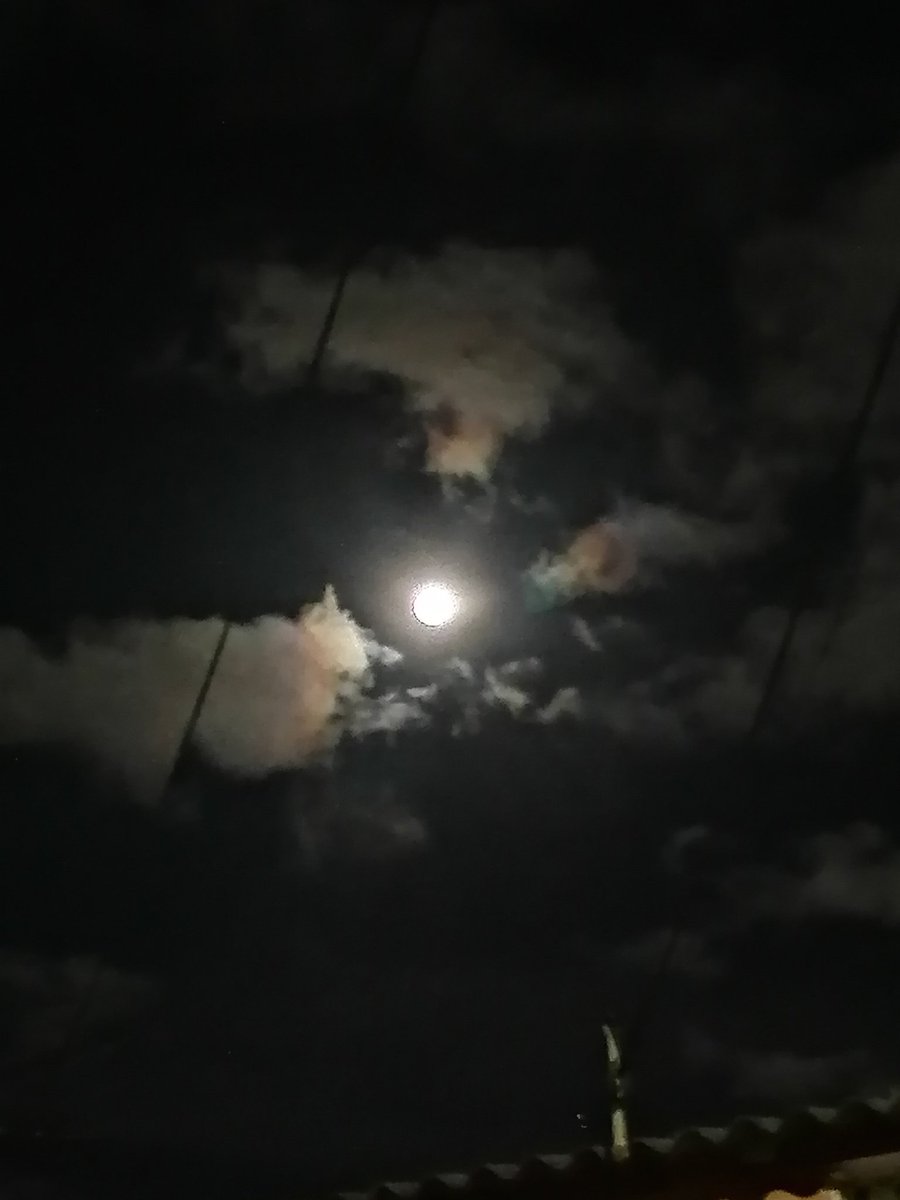 La Luna estaba muy linda 🤍