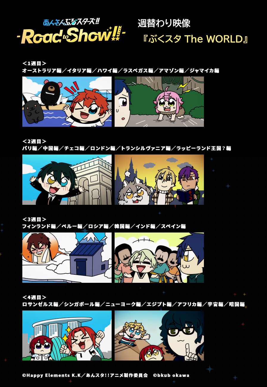 公式】アニメ「あんさんぶるスターズ！！-Road to Show!!-」 on