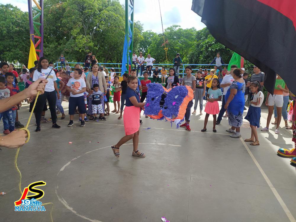 #12Junio | Juventud Sandinista de Mateare realiza “Festival Talento Juvenil" con actividades deportivas, culturales, recreativas y ambientales con los niños y niñas del municipio. ❤️🖤 

#4319FuerzaDeVictorias