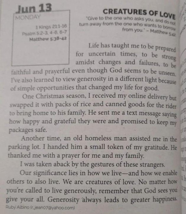 PrincessFrance's tweet photo. Page 164 of 365 🙏🏽

"Lord, help me to be a person who is willing to go the extra miles for others." https://t.co/GDgCjkHOjK