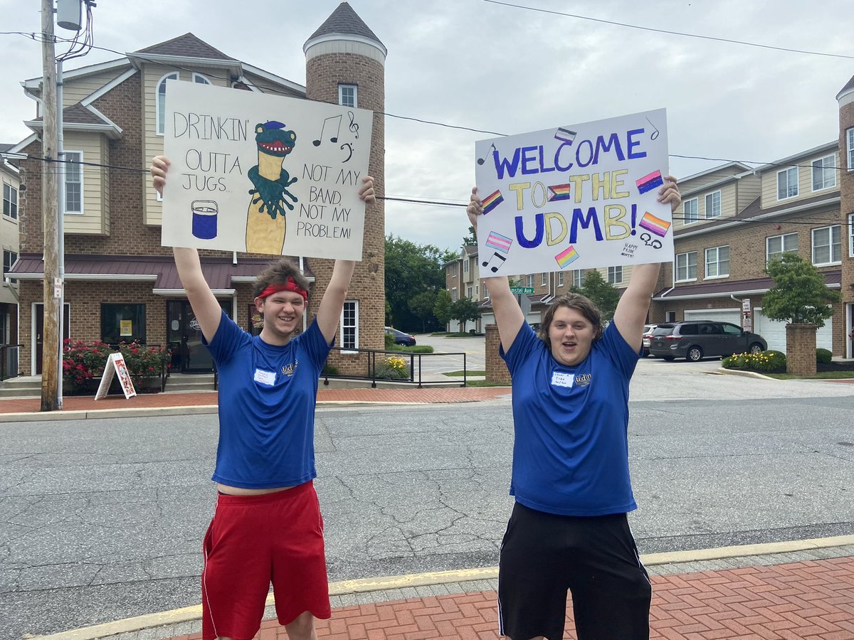 UD Marching Band tweet media