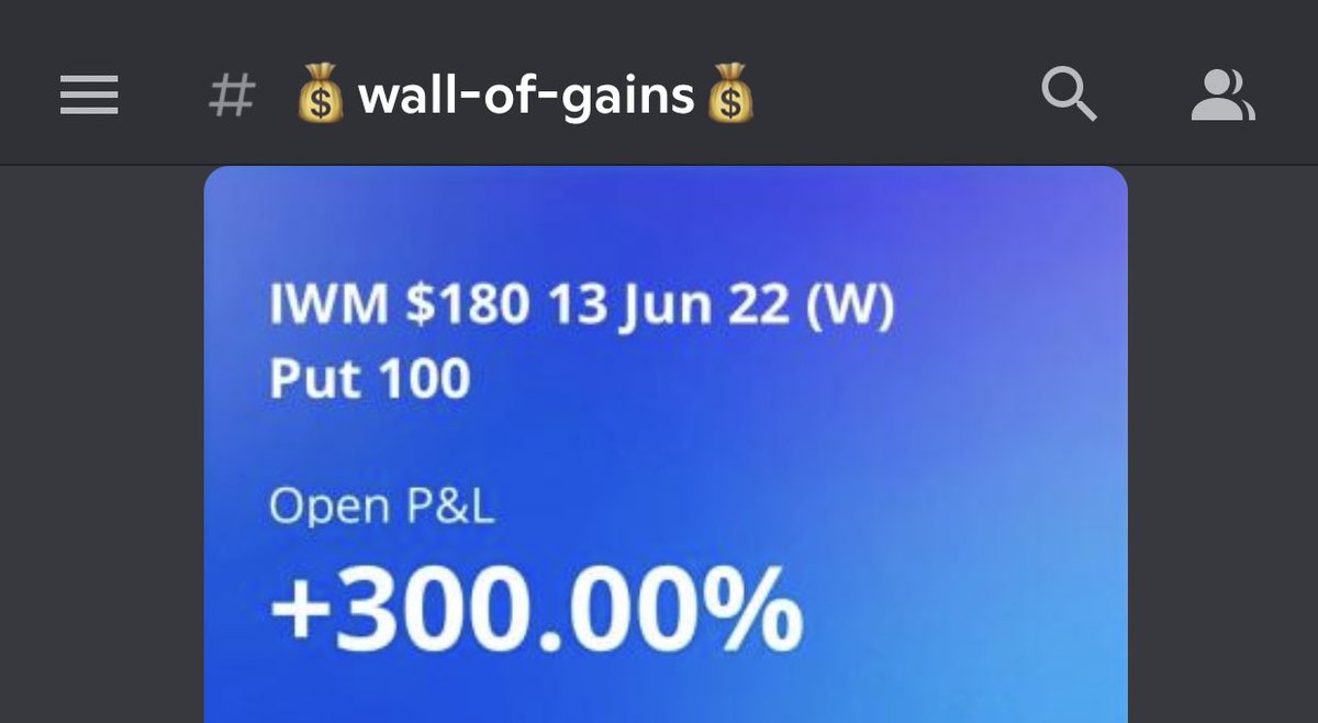 Andrew_Trades_'s tweet photo. One of my discord members killing it in the group following the plays👏🏽🔥💰📈 Account is up 211% just this month🙏🏽 $SPY $QQQ $IWM https://t.co/zT6BMyftXn