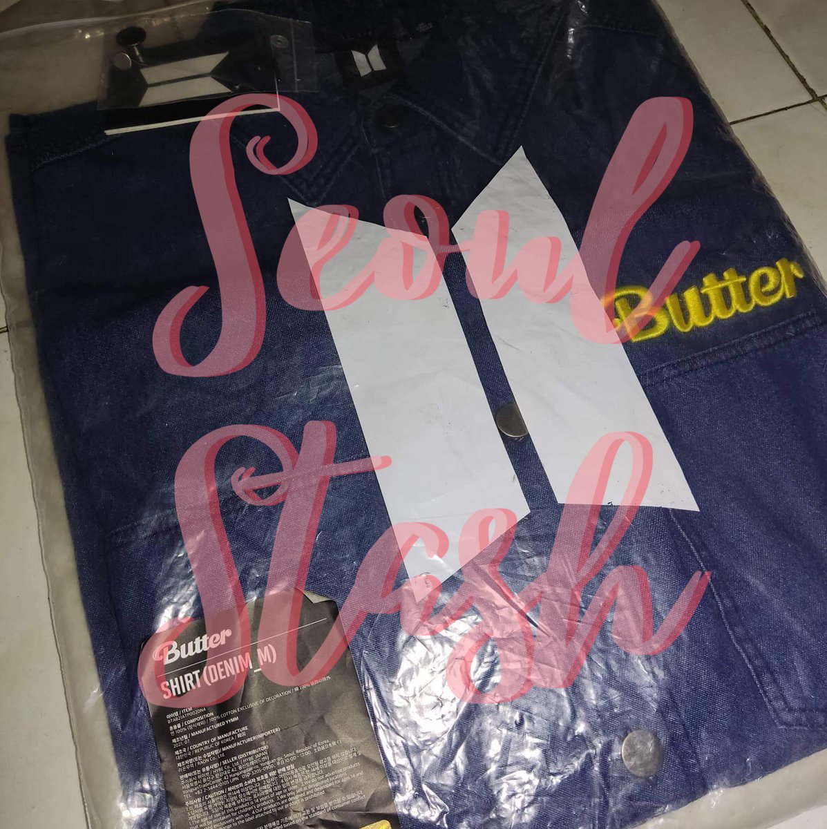 SeoulStashPH's tweet photo. #SSPHSummerSale | wts lfb ph onhand
πBTS BUTTER DENIM T-SHIRT - MEDIUM (SEALED)π
πΈ P3,500
β
plastic packaging is slightly damaged
π DOP: 5 days from OC
π check carrd byt! β‘
π· jean shirt polo button up merch md
Order Form: https://t.co/7ZhJ60SN8V https://t.co/DWurpQ5Bws