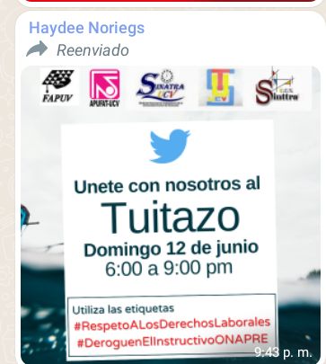 InesTineo5's tweet photo. Respeto a nuestro s derechos https://t.co/u6aQJ4x5s1