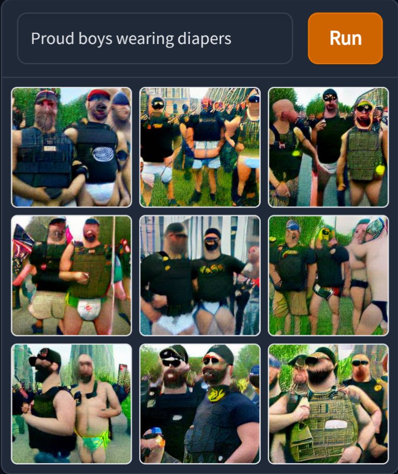 As <a href="/WeirdOwlchemy/">Weird Owl</a> always says, Proud Boys sounds like a pull-ups daiper brand.