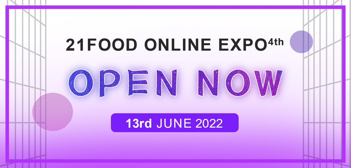 21food_online's tweet photo. 21Food Online Expo opens todayοΌ
Bring on an inspiring 5 days, from 13th--17th!
#21FOE #food #beverage #onlinebusiness
ποΈοΌ 13/6/2022 to 17/6/2022
β²οΈοΌ 24 Whole Day
π: Online
πFor more information, register and visit
https://t.co/PZ1DtZ7GdD https://t.co/VQk6bwzOKE