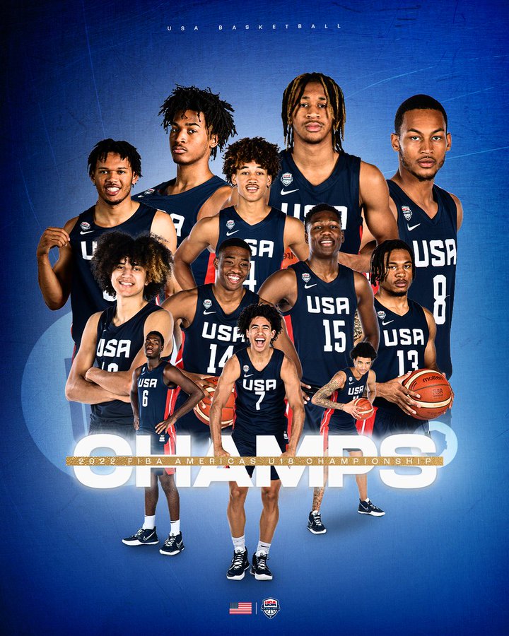Rodgers Wins Gold With Usa At Fiba U18 Americas Championship University Of Illinois Athletics