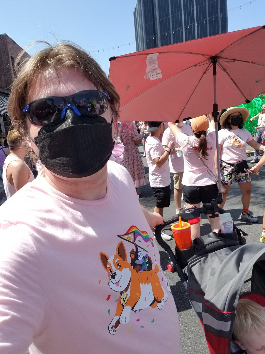 skitzycat's tweet photo. Walked in the LA pride parade today with my family. https://t.co/fhImCw8vbu