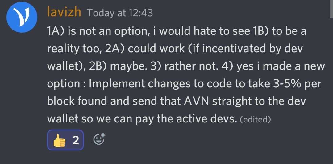 avianfoundation's tweet photo. 🏦 #AvianNetwork has been fully funded by the core team and #community donations. At inception, we did not participate in any pre-mine or developer allocation. The network also has close to no transaction fees. 

The biggest suggestion has been a dev block reward %

#development https://t.co/Bq3Vs6CFOo