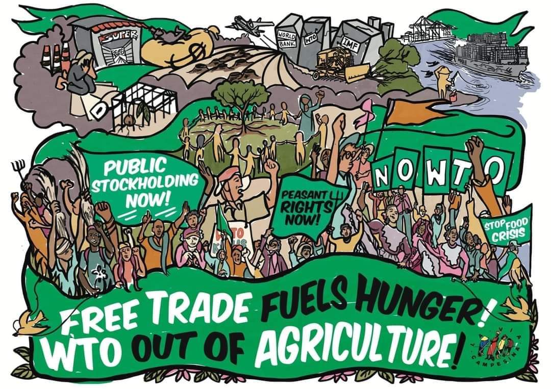 DHARMENDRA_RLD's tweet photo. खाद्य संप्रभुता के लिए विश्व व्यापार संगठन (WTO) और किसान विरोधी नीतियों के खिलाफ #जेनेवा(स्विट्जरलैंड) में UNO कार्यालय पर प्रदर्शन करते हुए (Farmers coordinator of South Asia) चौधरी युद्धवीर सिंह जी और प्रदेश अध्यक्ष चौधरी राजवीर सिंह! 
#LaViaCampesina #FreeTradeFuelsHunger https://t.co/47t88qqtWL