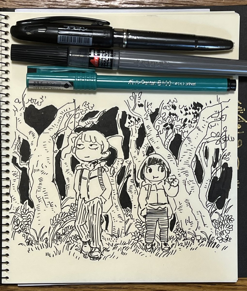 ぺんてるでかいーてる
#ぺんてる
#らくがき 