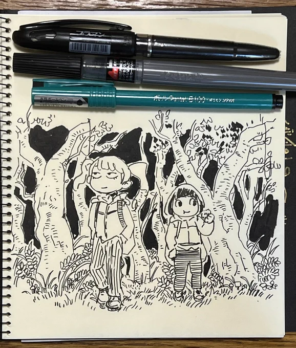 ぺんてるでかいーてる
#ぺんてる
#らくがき 