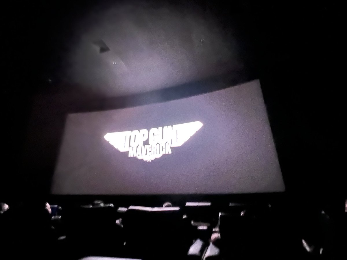 The best way to spend a Sunday! Highly recommend being part of the $700 M it’s made so far! #TopGunMovie