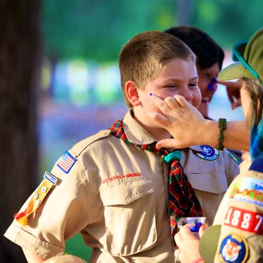 Pack1887's tweet photo. @Pack1887 Annual Bridging Ceremony - look for a Scoutbook email with a link to all the photos. Thank you for being part of our pack and here’s to another year of scouting! If you’re looking for outdoor fun for your 5-10 yr old join us! #Pack1887 #CubScouts https://t.co/c6lHiY7yog