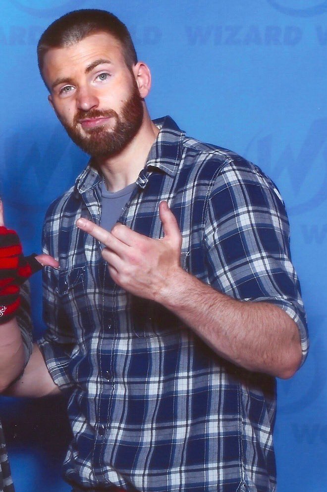 Happy birthday to my husband Chris Evans 