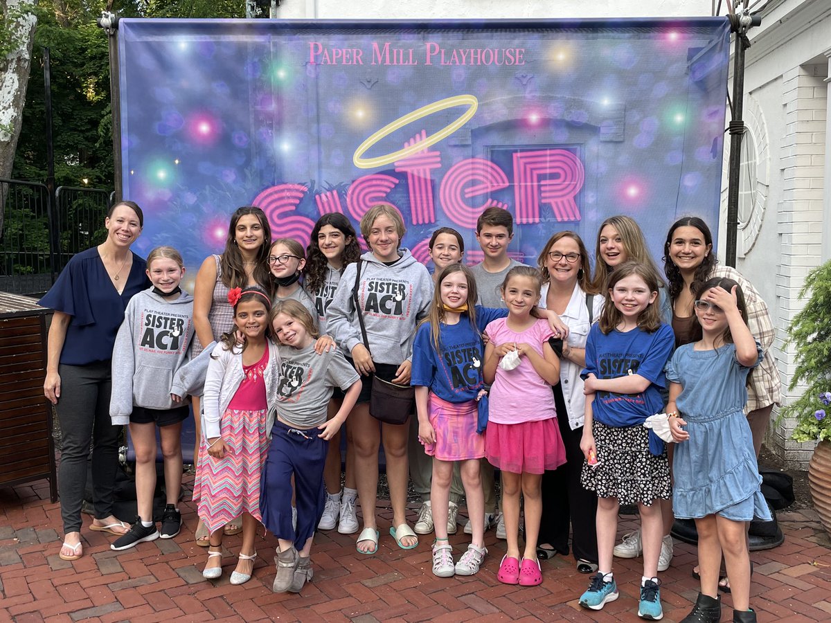 amyjfiore's tweet photo. @Paper_Mill this is why you should always allow amateur rights for local companies. It was a pleasure to fill 33 seats in the mezz tonight with kids who performed Sister Act Jr this year. Glad there was a Junior version for this one. They were fabulous, baby. https://t.co/NqB50q9rWc