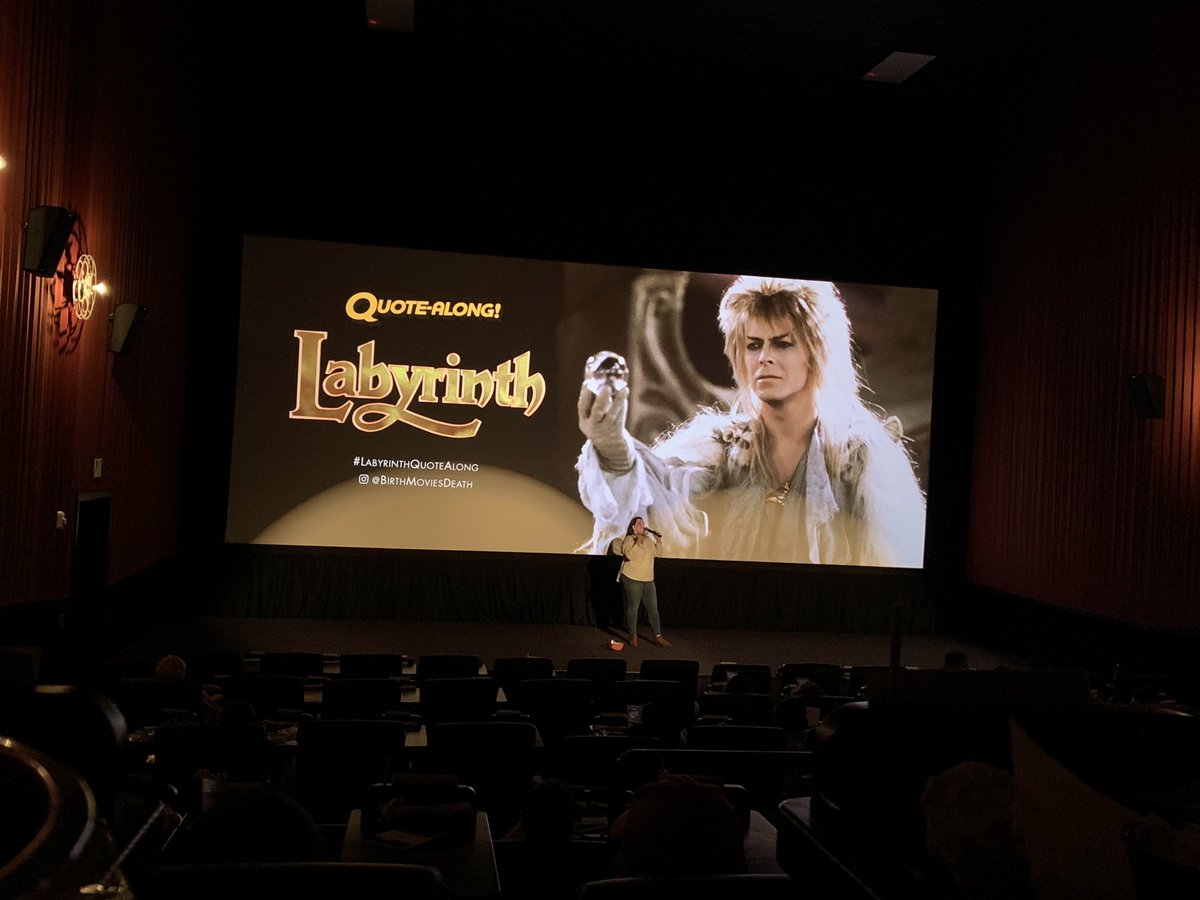 RachInTheStacks's tweet photo. We took Jane to a #labyrinthquotealong party. So fun! https://t.co/iVzl8MpAiH