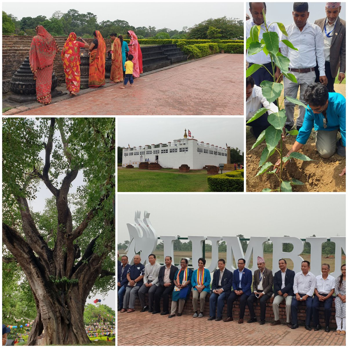 "<a href="/UN/">United Nations</a> <a href="/UNDP/">UN Development</a> were here since 1967, instrumental for plans to protect &amp; develop #Lumbini" per <a href="/Lumbinidtrust/">Lumbini Development Trust</a>.
During ASG <a href="/kanniwignaraja/">Kanni Wignaraja</a> visit  <a href="/Lumbinidtrust/">Lumbini Development Trust</a> <a href="/LBUNepal/">Lumbini Buddhist University</a> <a href="/UNDPNepal/">UNDP in Nepal</a> #LumbiniMayor agreed to promote intged approach 4 #People 
#Planet 
#Peace towards
#SDGs
#kenzotange