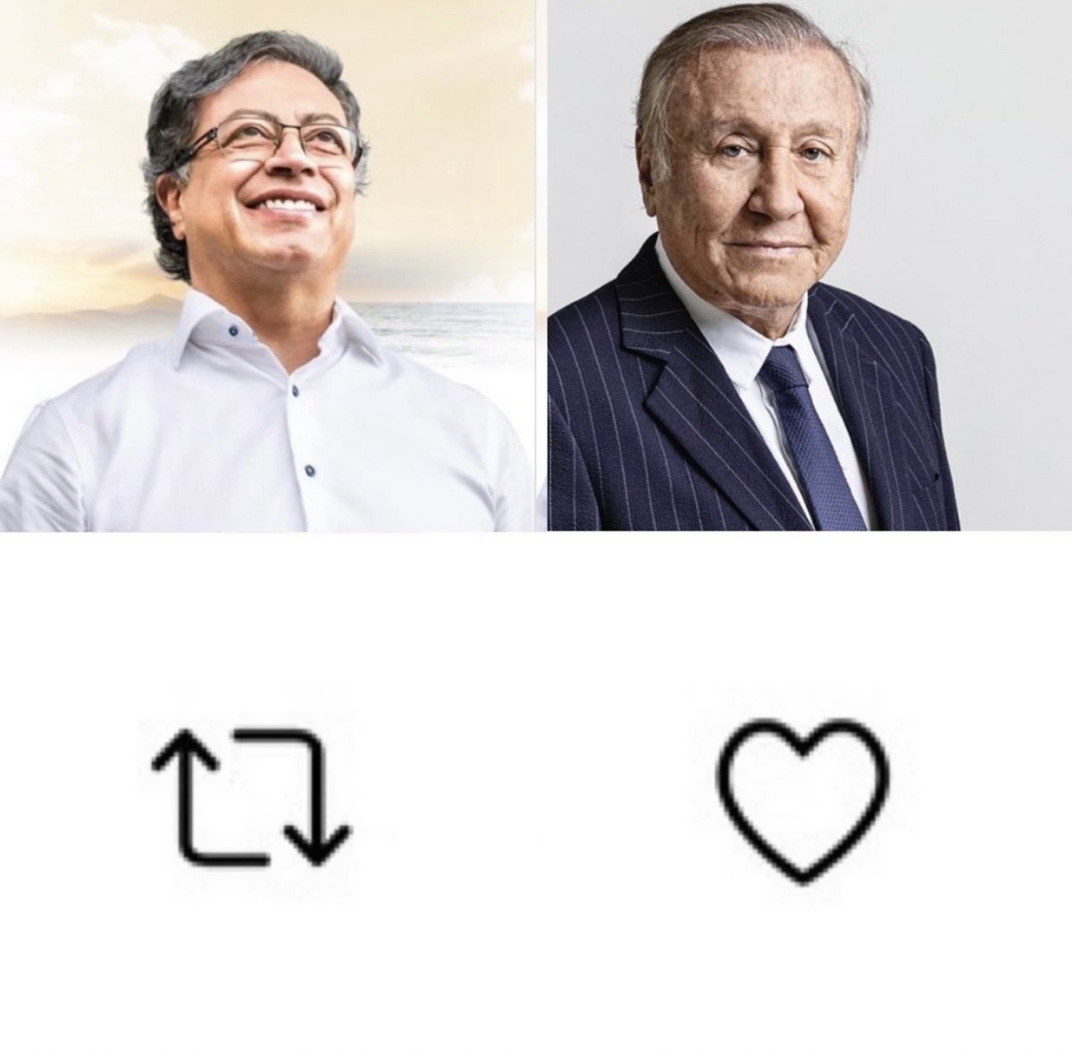 polymarketenesp's tweet photo. 🇨🇴 ELECCIONES COLOMBIA- SEGUNDA VUELTA:

¿A usted quién le gustaría que ganara la presidencia de Colombia?

🔄 Gustavo Petro
❤️Rodolfo Hernández https://t.co/jiYdEqSVE9
