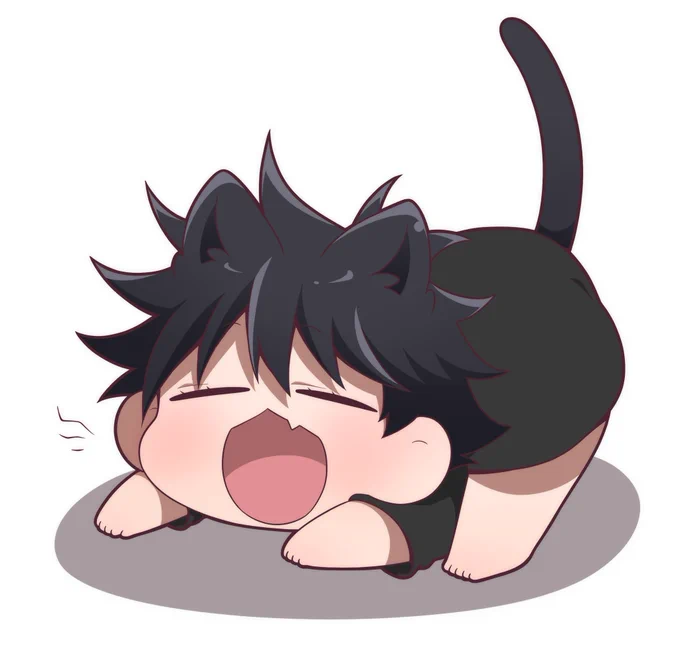 ねこ恵おはよー! 
