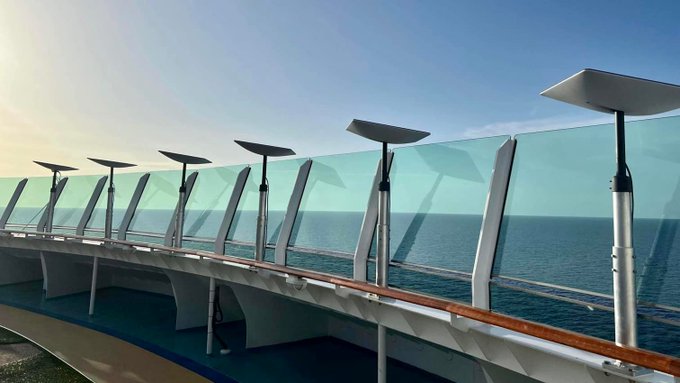 Royal Caribbean installs SpaceX Starlink terminals on Freedom of the Seas 