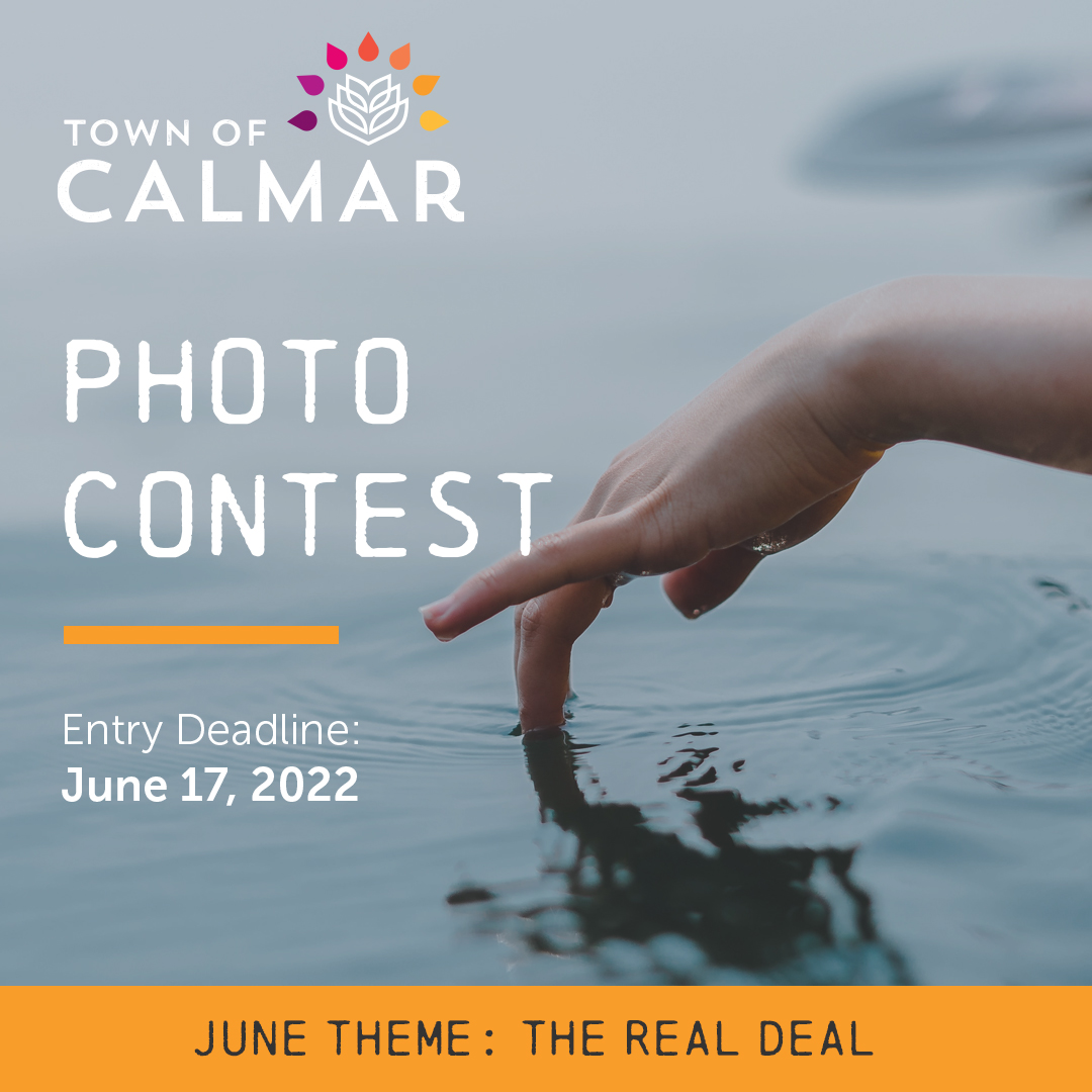 TownOfCalmar's tweet photo. We would love to see your photos of the Town of Calmar! 📸

Enter your creative snapshot for a chance to win a gift card from one of our local businesses 🏆

Check out our webpage for contest rules: https://t.co/LUg0GzW4VH

#TownOfCalmar #photocontest #calmarlife  #photography https://t.co/lFYoF9wgEE