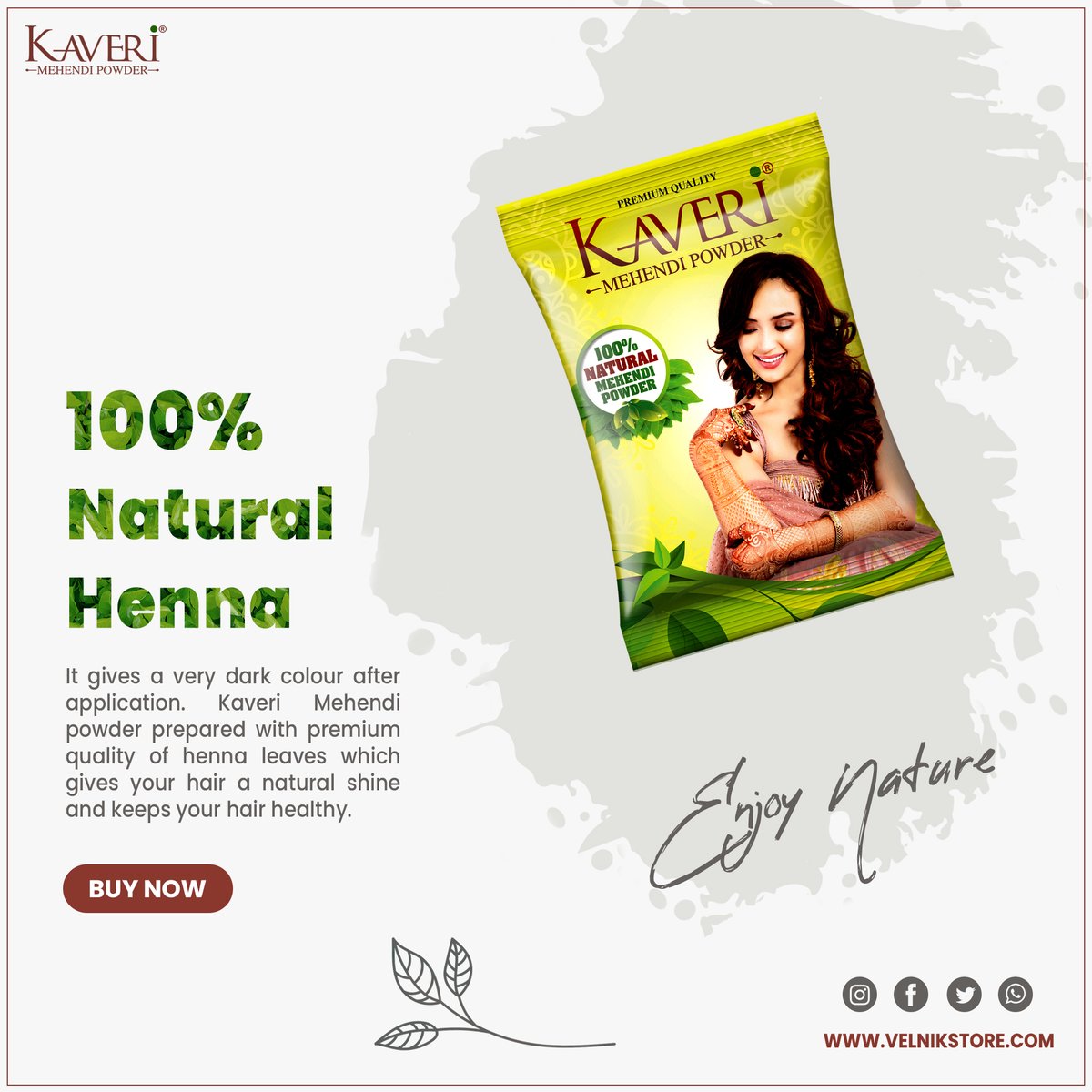 velnik_Indialtd's tweet photo. 100% Natural Henna Keeps Your Hair Shiny &amp; Healthy🌿
Available on:- https://t.co/zLm49nemEf
Amazon:- https://t.co/15AJ1SOIUf
#Kaveri #KaveriMehendiPowder #HennaPowder #NaturalHenna #HairConditioner #Mehndi #HairCare #HennaLeaves #AntiDandruff #ShinyHair #Velnik https://t.co/bSgwNry1ob