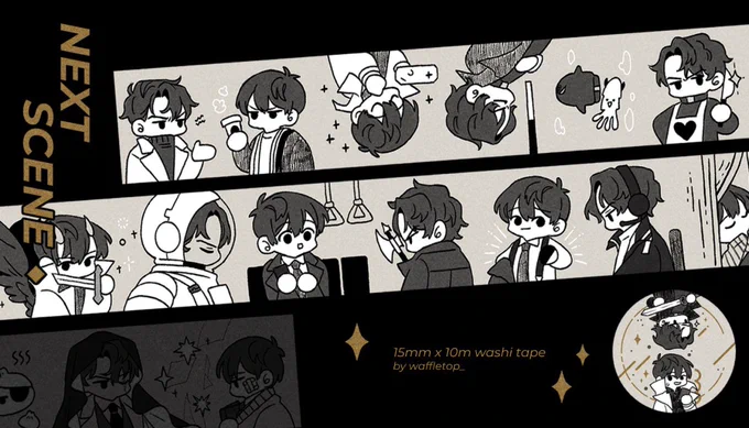 Trying out washi again ✨ joongdok this time 