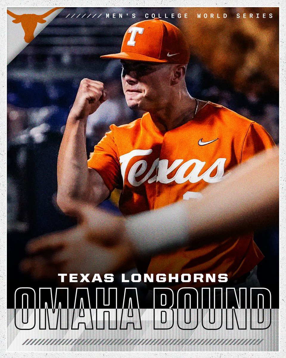 espn's tweet photo. THE LONGHORNS CLINCH A SPOT IN THE #MCWS🤘 https://t.co/oJUYdjuo3x