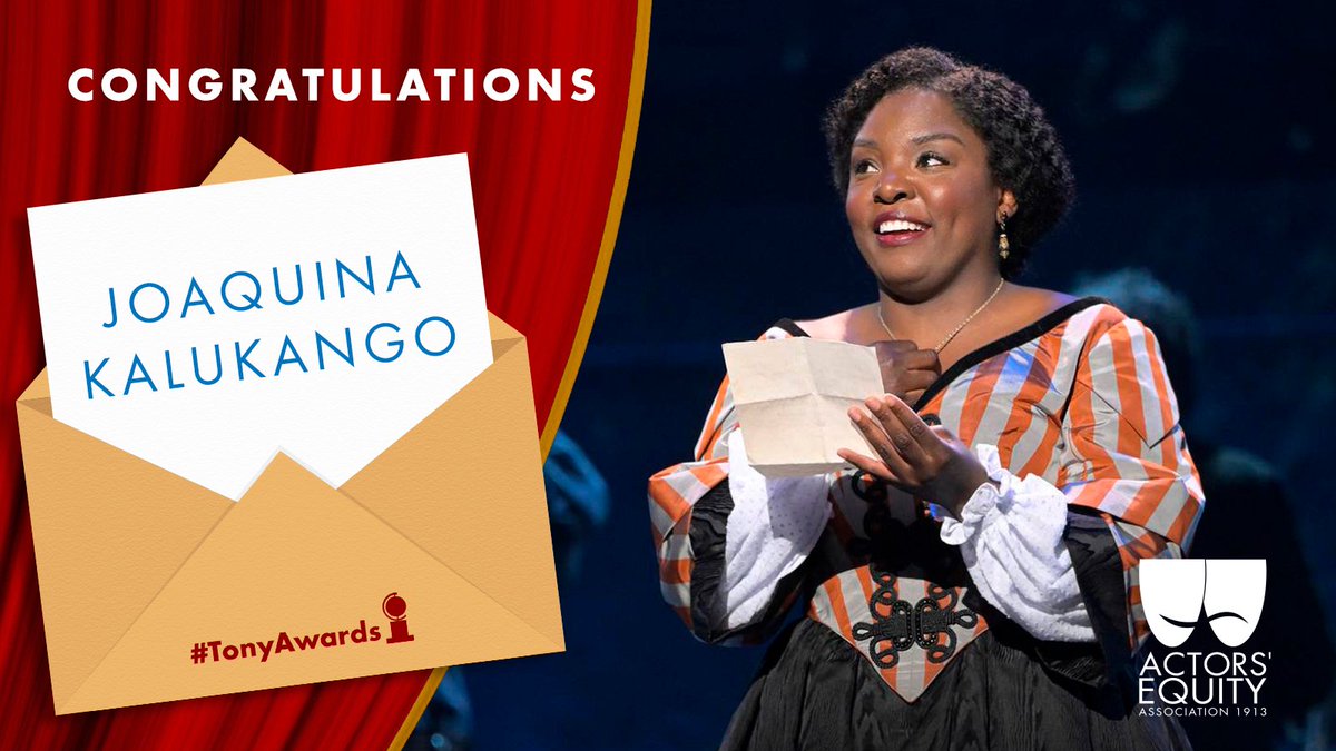 After an incredibly breathtaking performance, Joaquina Kalukango wins the Tony for Best Performance by an Actress in a Leading Role in a Musical! <a href="/ParadiseSquare/">Paradise Square Broadway</a> #TonyAwards