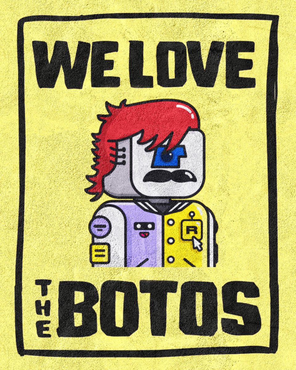 themoerbeeck's tweet image. WE LOVE THE BOTOS!!! @robotosNFT #robotosNFT #MulletoNation